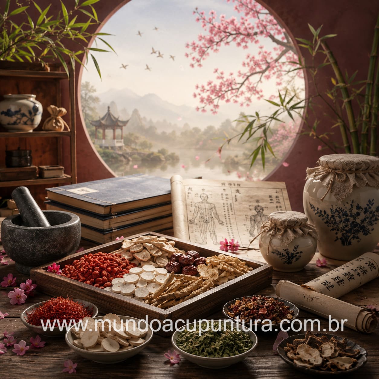 acupuntura abstrata