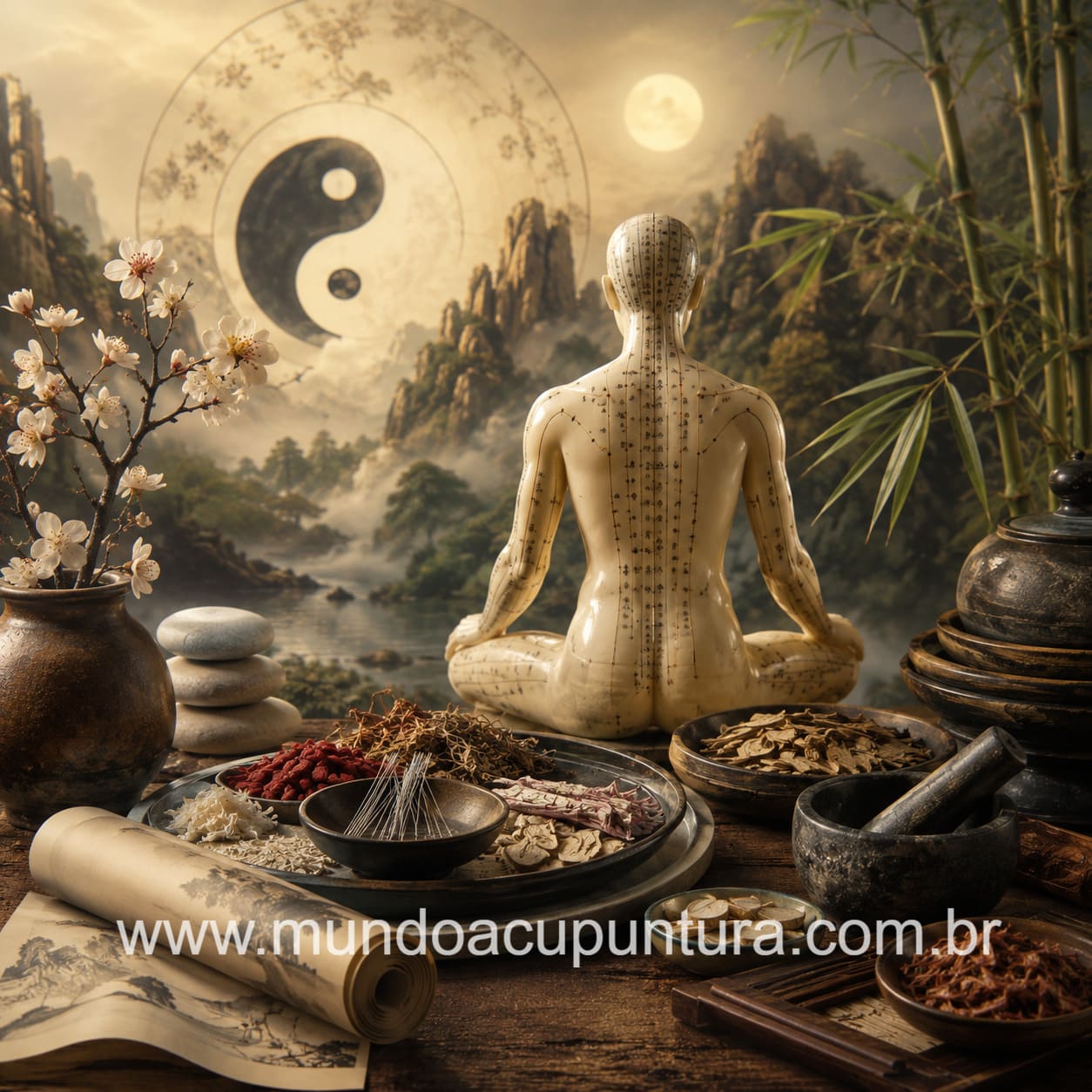 acupuntura abstrata